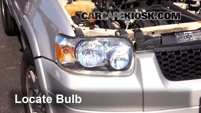 2005 Ford Escape Limited 3.0L V6 Lights Turn Signal - Front (replace bulb)
